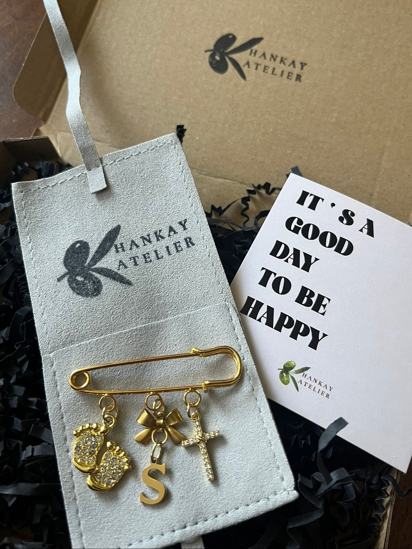 Christliche Babybroschen