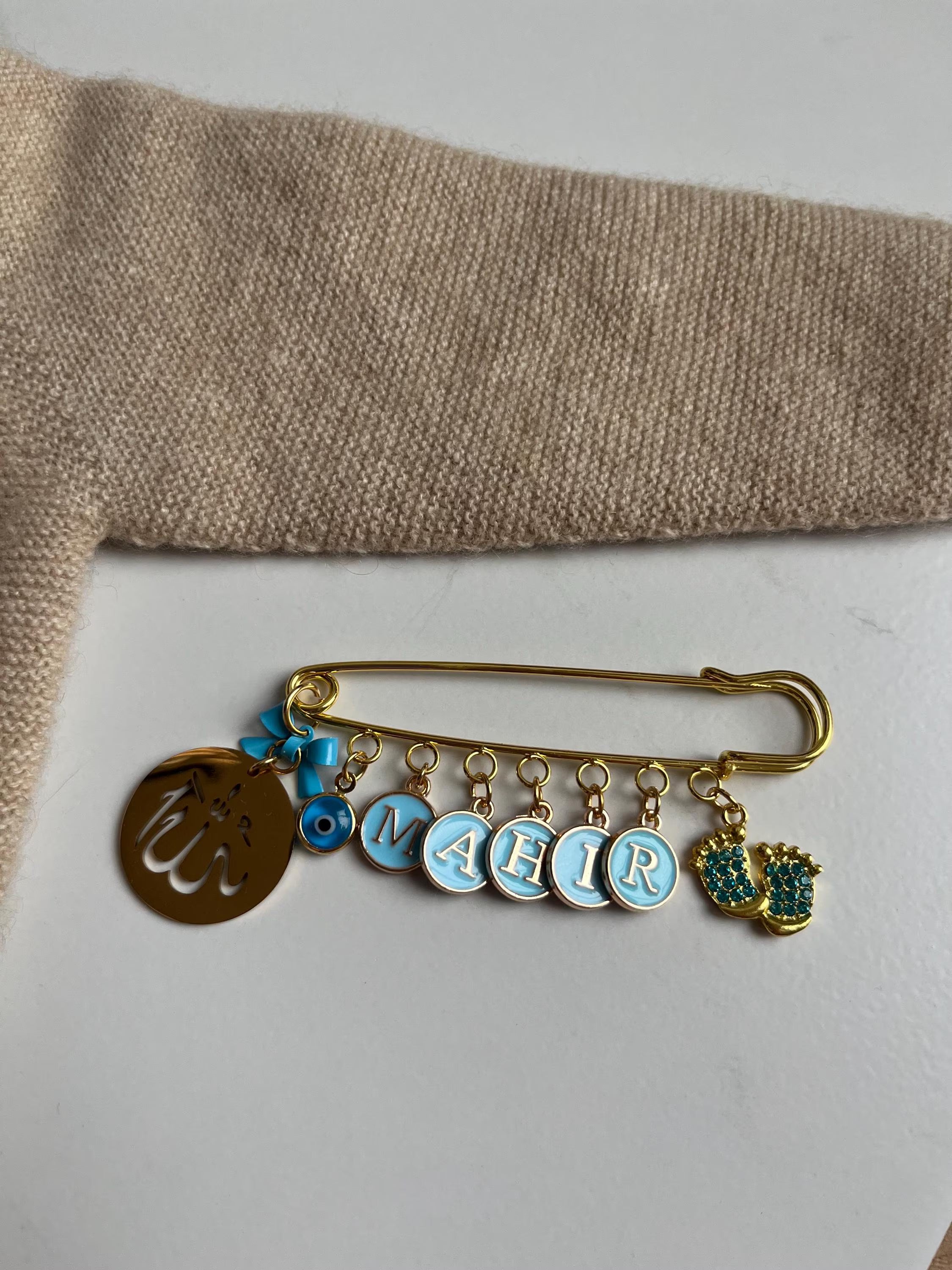 Islamische Babybrosche - Anstecknadel