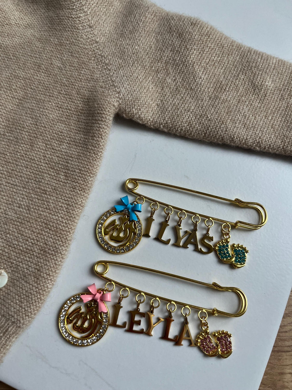 Islamische Babybrosche - Anstecknadel