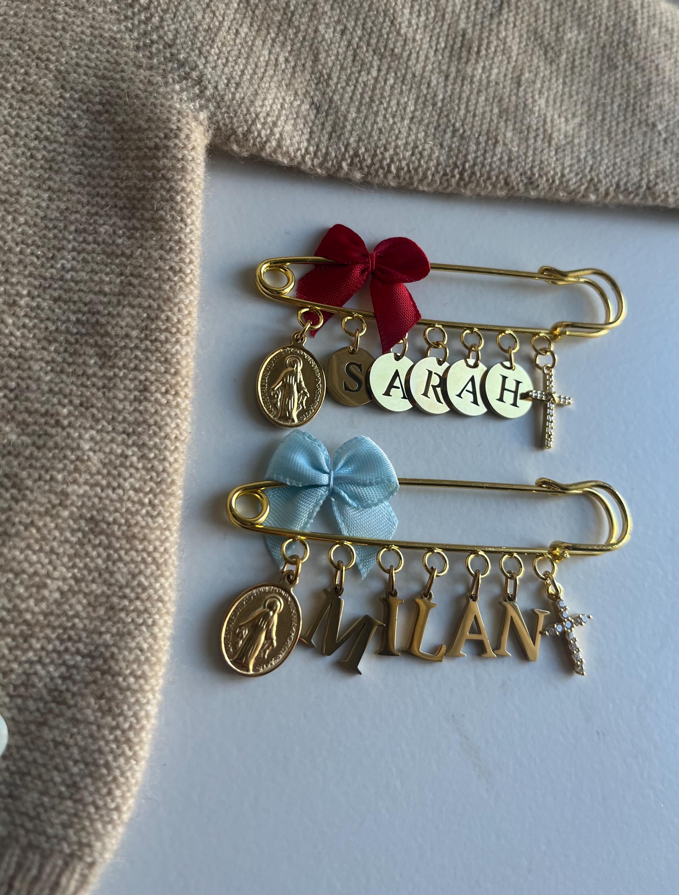 Christliche Babybrosche  - Anstecknadel