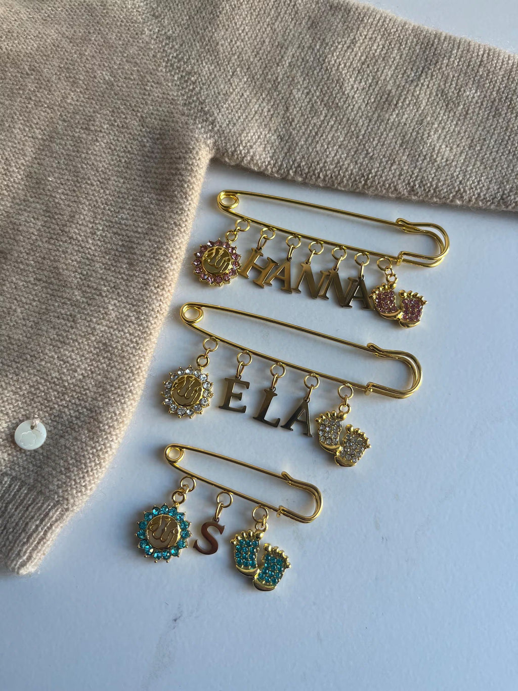 Islamische Babybrosche - Anstecknadel