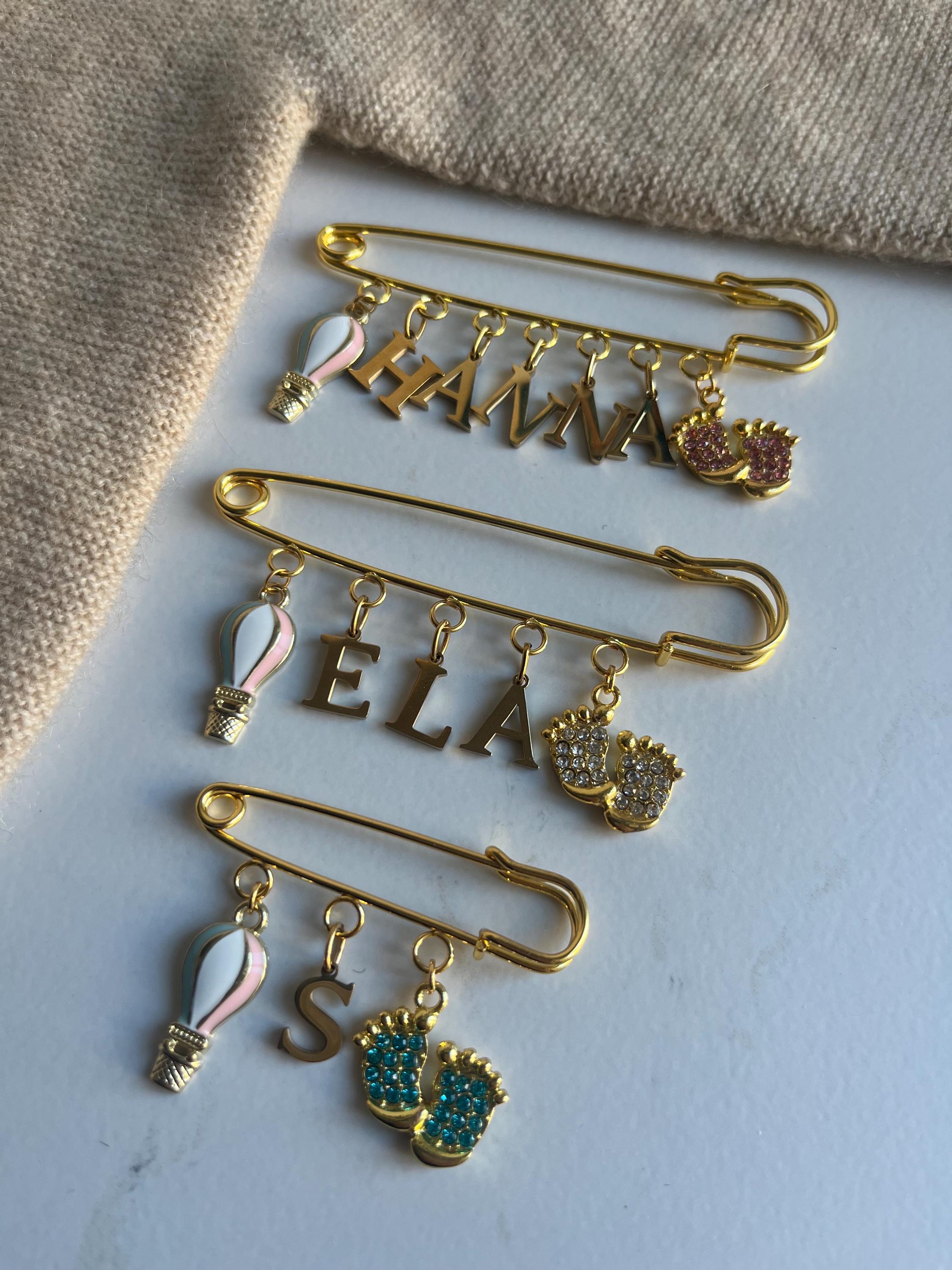 Babybrosche - Anstecknadel für  Geburt / Taufe / Konfirmation