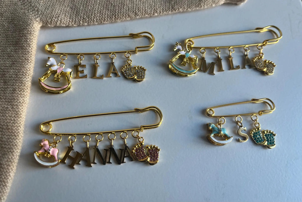 Babybrosche - Anstecknadel / Geschenk zur Geburt