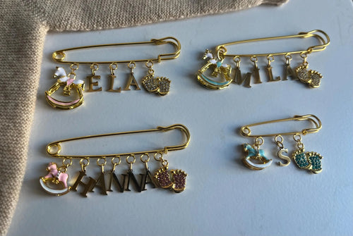 Babybrosche - Anstecknadel / Geschenk zur Geburt