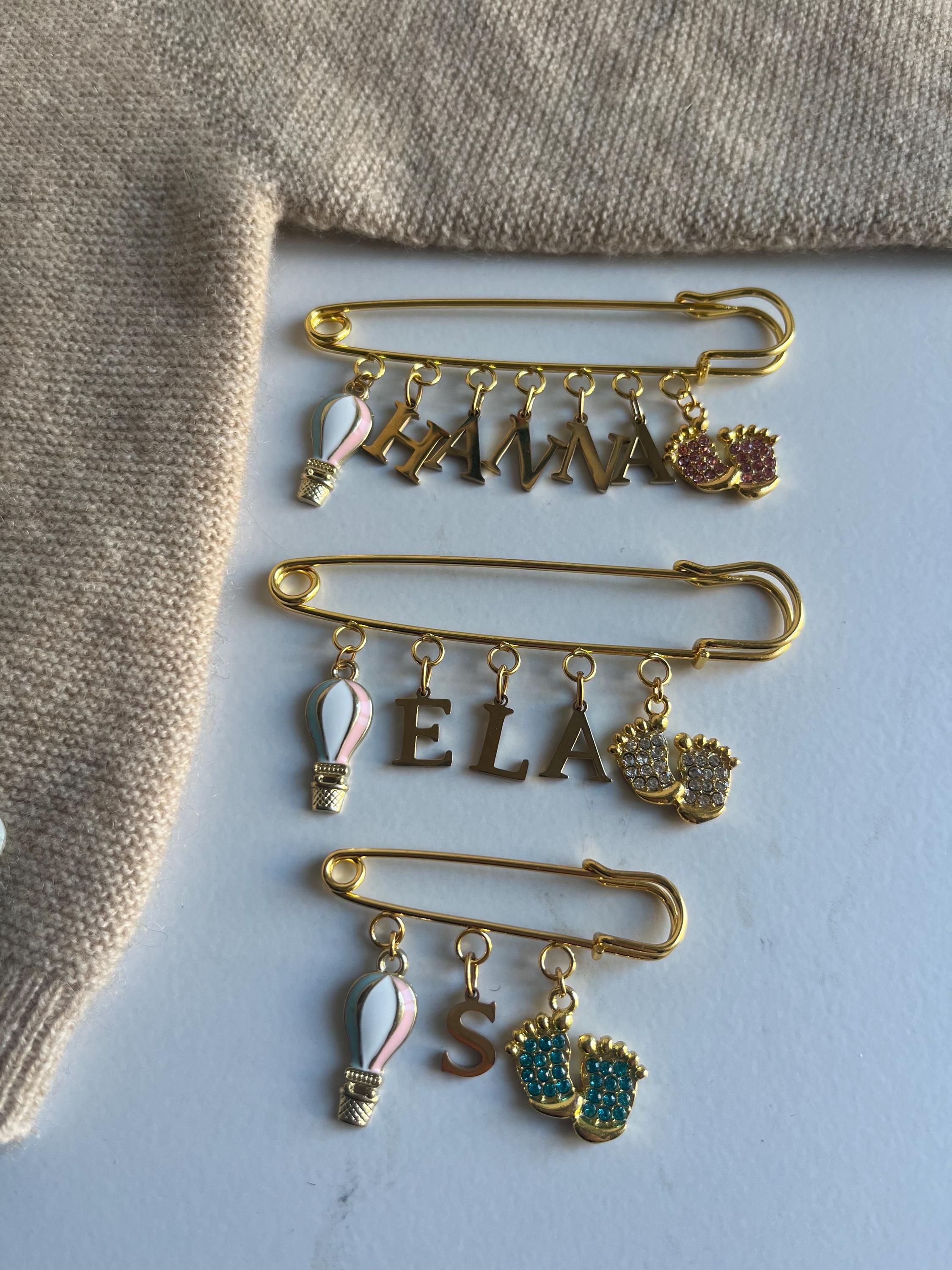 Babybrosche - Anstecknadel für  Geburt / Taufe / Konfirmation