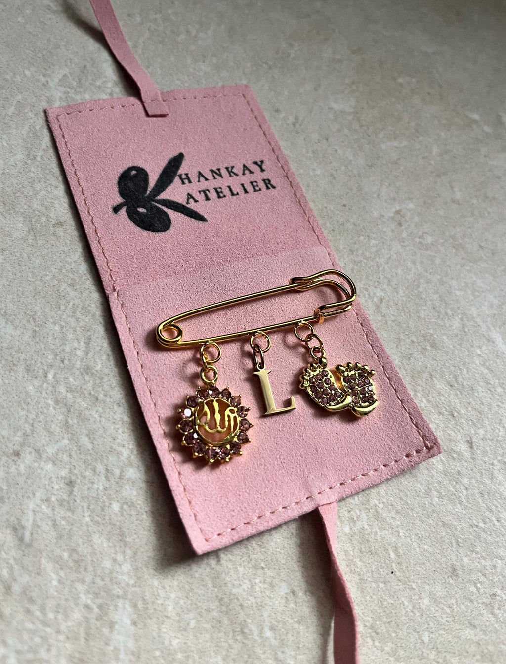 Islamische Babybrosche - Anstecknadel