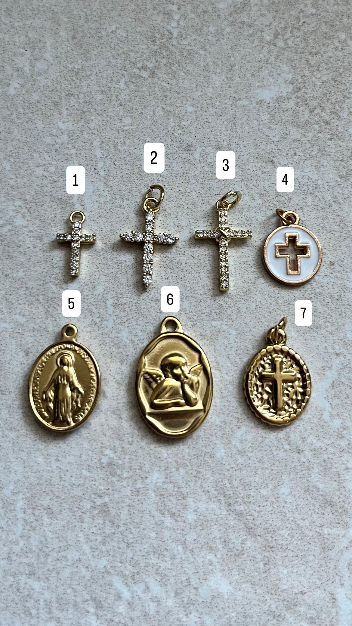 Christliche Babybrosche - Anstecknadel